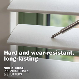 Persianas de Vinilo Personalizadas Directas de Fábrica con Estribos Reforzados para Casas Móviles y Autocaravanas, Kit de Montaje Fácil para Hacerlo Usted Mismo Incluido - Product Image 3