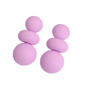 Pendientes de bola grande de oro grueso para mujer, aretes colgantes de cuentas redondas <span class=keywords><strong>grandes</strong></span> de moda, joyería retro para fiesta, regalos - Product Image 6