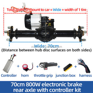 <span class=keywords><strong>รถ</strong></span><span class=keywords><strong>เข็น</strong></span>ไฟฟ้าไร้แปรงถ่าน DC 70ซม. 48V800w ความเร็วต่ำพร้อมเบรกอิเล็กทรอนิกส์ชุดควบคุมเพลาหลังอุปกรณ์เสริมรถยนต์ - Product Image 2