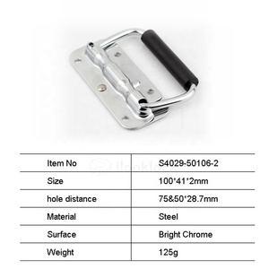 Mùa Xuân nạp thép gấp xử lý Vali nâng kéo xử lý - Product Image 4