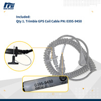 Câble hélicoïdal en polyuréthane PUR Trimble 0395-9450 pour récepteur GPS, compatible avec les excavatrices et niveleuses MS990/MS992 GCS900, câble robuste pour commande de machines lourdes