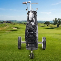 Chariot de golf électrique télécommandé à 3 roues Dericsson avec fonction Follow Me