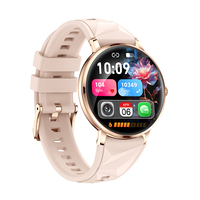Montre connectée AK107 la plus récente 2026, écran AMOLED 1,19 pouces, appels Bluetooth, IPX8, fréquence cardiaque, SpO2, multisports, calories, sommeil, IA, silicone – Direct Usine