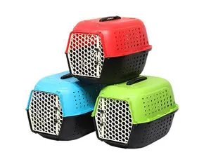 Cat Dog Carrier Travel Outdoor Sturdy Portable Breathable Come With Bowl Feeder Urine Pee Pad Airline Approved Dog Kennel