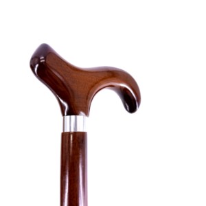 Bastón <span class=keywords><strong>de</strong></span> Madera Clásico con Mango Ergonómico, Bastón <span class=keywords><strong>de</strong></span> Madera Maciza <span class=keywords><strong>para</strong></span> Personas Mayores, Soporte <span class=keywords><strong>para</strong></span> <span class=keywords><strong>Caminar</strong></span> al Aire Libre - Product Image 2
