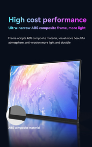 Buen precio 14 15,6 pulgadas mate Full HD 60Hz PC pc4 extensor de portátil pantalla dual carcasa de aleación VESA LCD monitor portátil - Product Image 4