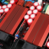 Nouvelles Arrivées Amplificateurs de Puissance Numériques Professionnels Audio Classe D 1U 4 Canaux 1300W Très Puissants 4 Ohms
