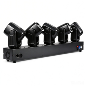 ไฟบีมเคลื่อนที่ขนาดเล็ก 5x40W RGBW LED รุ่น Tornado Light, 300W Osram 4-in-<span class=keywords><strong>1</strong></span>, วงแหวน RGB, DMX512, สำหรับเวทีและคลับ - Product Image 3