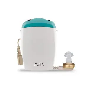 New Product Trend Axon F-18 Box Type Hearing Aid For Hearing Patients Dry Battery Earphone Type