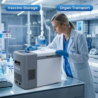Congélateur cryogénique médical à très basse température Orion CS-DF25Lpro 25L à température unique -100°C avec refroidissement par ventilateur pour laboratoire et hôpital