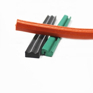 <span class=keywords><strong>Cord</strong></span>ón de goma de silicona suave elástico/Tira resistente al desgaste proveedores de juntas de silicona tubo de tira para sellar - Product Image 4