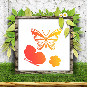 20 Plantillas Reutilizables para Pintar con Diseños de Insectos, <span class=keywords><strong>Mariposas</strong></span>, Abejas y Libélulas - Product Image 5