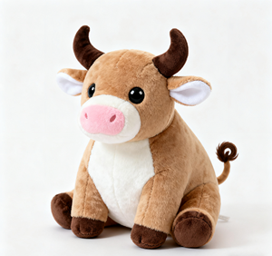 OEM personalizado vaca alpina vaca lindo dibujos animados peluche niños <span class=keywords><strong>Regalo</strong></span> De vacaciones compañero comodidad muñeca para novia novio - Product Image 5