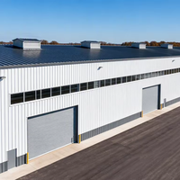 Structures de bâtiments en acier préfabriquées ZTSS, entrepôt logistique, hangar industriel, entrepôt commercial en métal
