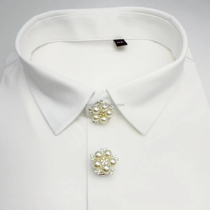 Bán Buôn Thanh Lịch Không Có May Rhinestone Lấp Lánh Quần Áo Nút Tùy Chỉnh Hoa Mô Hình Khuy Măng Sét Bao Gồm Cho Sinh Nhật Kinh Doanh OEM - Product Image 2