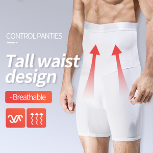 Đồ Lót Nam Chất Lượng Quần Lót Boxer Quần Lót Định Hình Kiểm Soát Bụng Quần Đùi Định Hình Bụng Bó Sát Cơ Thể - Product Image 2
