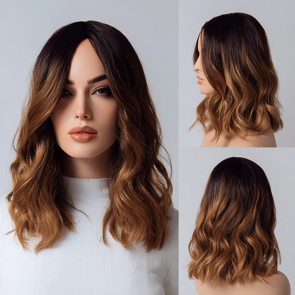 ไฮไลท์สีน้ำตาล