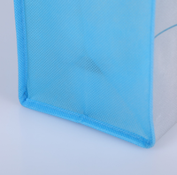 Sacs de courses promotionnels en gros, personnalisés avec logo, multicolores, en non-tissé recyclé, écologiques, pressés à chaud, pour l'épicerie
