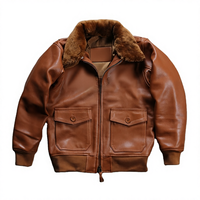 Blouson aviateur en cuir unisexe à imprimé animal, embossé, style streetwear, devant court, fermeture éclair, coupe-vent, imperméable, écologique
