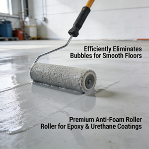 Rouleau à picots anti-mousse pour revêtement de sol époxy, rouleau anti-bulles pour peinture époxy uréthane - Product Image 4