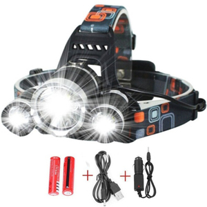 Howlighting 4 Modi Wandelen Camping Vissen Koplamp Verstelbare Hoek <span class=keywords><strong>Zoom</strong></span> Waterdichte Koplampen Led Oplaadbaar - Product Image 5