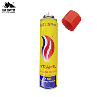 Bouteille de gaz butane 150g 300ml pour recharge de briquets