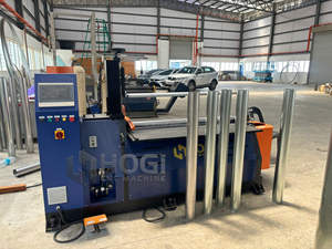 Machine de pliage CNC à 4 rouleaux pour tubes métalliques de petit diamètre en acier inoxydable et acier galvanisé HOGI New Technology. - Product Image 2