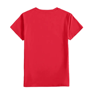 T-shirt en coton à manches courtes et col rond pour homme, coupe classique, couleur unie, jersey décontracté - Product Image 5