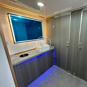 Remorque de toilettes mobiles haut de gamme avec options personnalisées pour fonctions publiques - Product Image 4