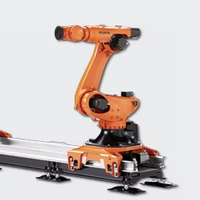 Bras robotisé en aluminium KUKA KR FORTEC pour charge lourde, automobile, 240-500 kg, palettisation de composants volumineux, soudage par points, industriel
