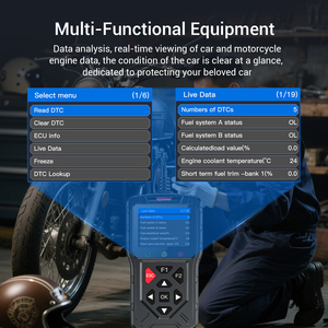 Máy quét OBD xe máy TopDiag M60, đọc và xóa mã lỗi động cơ, công cụ chẩn đoán xe máy & ô tô, cập nhật miễn phí trọn đời - Product Image 4