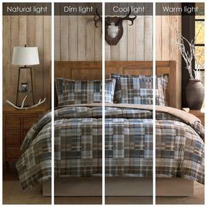 DB 100% algodón DB edredón alternativo Mini conjunto tejido Floral sólido liso para Primavera Verano invierno Navidad Super King PVC - Product Image 4