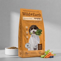 YOUYI Alimentation Premium pour Chiens – Sachet Doypack à Fond Carré Anti-Perforation avec Fermeture Zip Refermable Qualité Alimentaire pour 5kg OEM