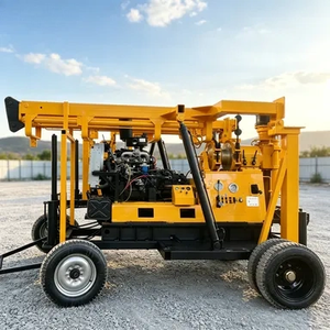 Machine de forage sur remorque à <span class=keywords><strong>broche</strong></span> verticale à quatre roues pour l'arpentage routier - Product Image 2