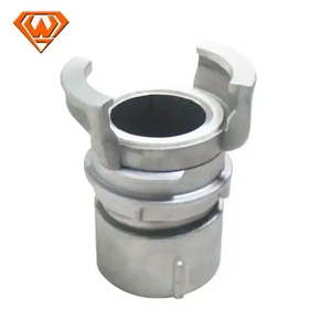 Morsetto in <span class=keywords><strong>alluminio</strong></span> e acciaio inossidabile con estremità a catena Guillemin, attacco rapido, tecnica di fusione - Product Image 2