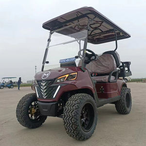 新设计批发定制2/4/6/8/10乘客座椅300cc 350cc多功能越野汽油高尔夫球车 - Product Image 3