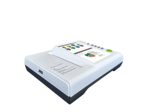 Xách tay 12-kênh kỹ thuật số <span class=keywords><strong>ECG</strong></span>/ekg cầm tay thú y cụ 12-chì Máy 10.2 ''Màu màn hình cảm ứng có thể sạc lại con chó - Product Image 3