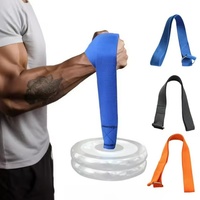 Correas de Entrenamiento de Fuerza para Brazos de Alta Resistencia, Accesorios de Entrenamiento Muscular Reforzados Diseñados Específicamente para Entrenamiento con Discos de Barra