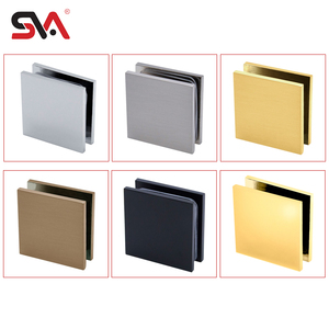 Sva solid brass vòi hoa sen cửa phần cứng phụ kiện cổng duy nhất 0 độ Glass chủ kết nối kẹp kẹp - Product Image 3