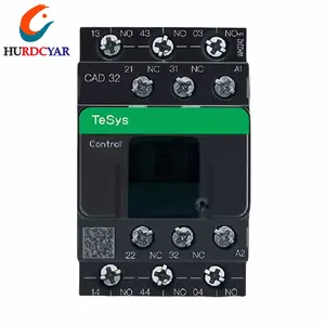 CAD series control relay TeSys Deca 3NO+2NC 24V -480V 50/60Hz standard coil screw clamp CAD32B7-CAD32T7