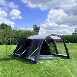 Carpa Inflable Grande Tipo Túnel para Acampar en Familia, Carpa de Lujo con una Habitación y una Sala de Estar - Product Image 1