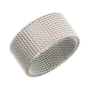 Anillo de acero inoxidable 316L, anillo de plata, baratija que nunca se deslustra, anillos de boda para mujeres, hombres, niños, joyería para niñas - Product Image 5