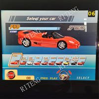 Machine de jeu d'arcade de course Crazy Outrun en gros, machine d'arcade verticale pour enfants ou adultes