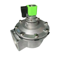 Valve d'impulsion électromagnétique à angle droit de l'acier inoxydable 304,316 DMF-Z-62S pour le dépoussiéreur de protection de l'environnement DN62