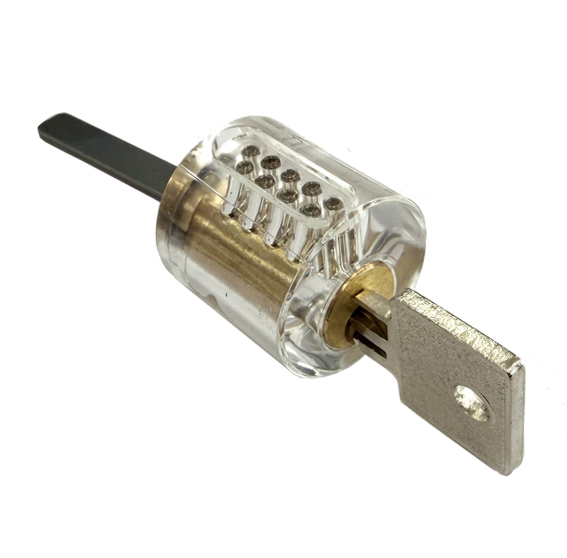 American Standard Key Lock Picking Tool Set Picking Practice Kit Key Extractor Pad Lock Picking Locksmith Tools