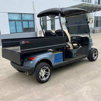 Voiturette de golf tout-terrain électrique, chariot utilitaire LSV, véhicule à faible vitesse, amortissement indépendant, buggy de golf pour ranch, ferme, logistique
