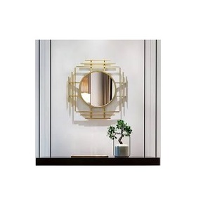 Decorative Antique Metal custom size <b>gold</b> sunburst wall <b>mirror</b> for decor home manufacture from india - Product Image 1