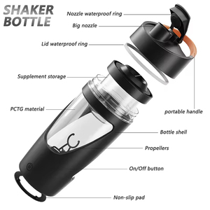 FCC CE ROHS Sertifikalı 27500 Elektrikli <span class=keywords><strong>Shaker</strong></span> Bardak 700ml Sızdırmaz Taşınabilir <span class=keywords><strong>Blender</strong></span> Protein <span class=keywords><strong>Shaker</strong></span> Şişesi Otomatik Karıştırma Bardağı - Product Image 3