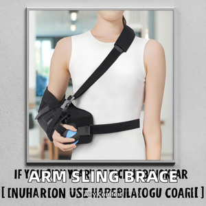 Ayarlanabilir tıbbi destek kol askısı omuz kırığı İmimmobilizer Brace yastık kaçırma için rahat omuz desteği - Product Image 3