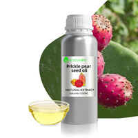 Huile de graines de figue de Barbarie naturelle pressée à froid, huile végétale pour base de savon, mélange capillaire, fabrication de lotions et aromathérapie, matière première